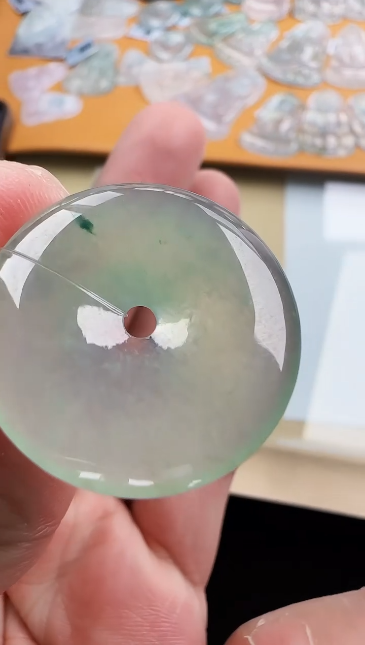 【闪购商品】翡翠颈饰未镶嵌缅甸天然翡翠