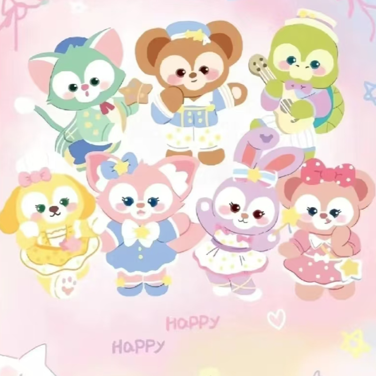 手作定制款毛绒玩具直播间专拍