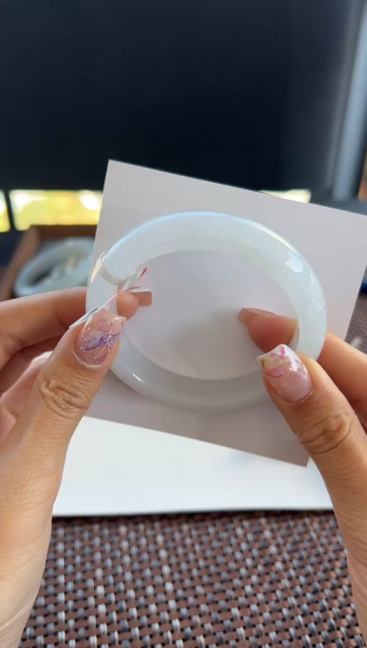 【闪购商品】翡翠手镯未镶嵌72号57.9*12.6*8.4