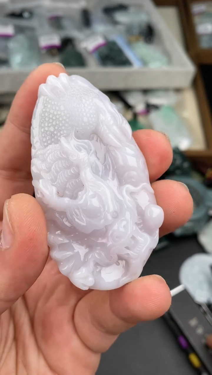 【闪购商品】翡翠颈饰未镶嵌  天然翡翠，一物一图