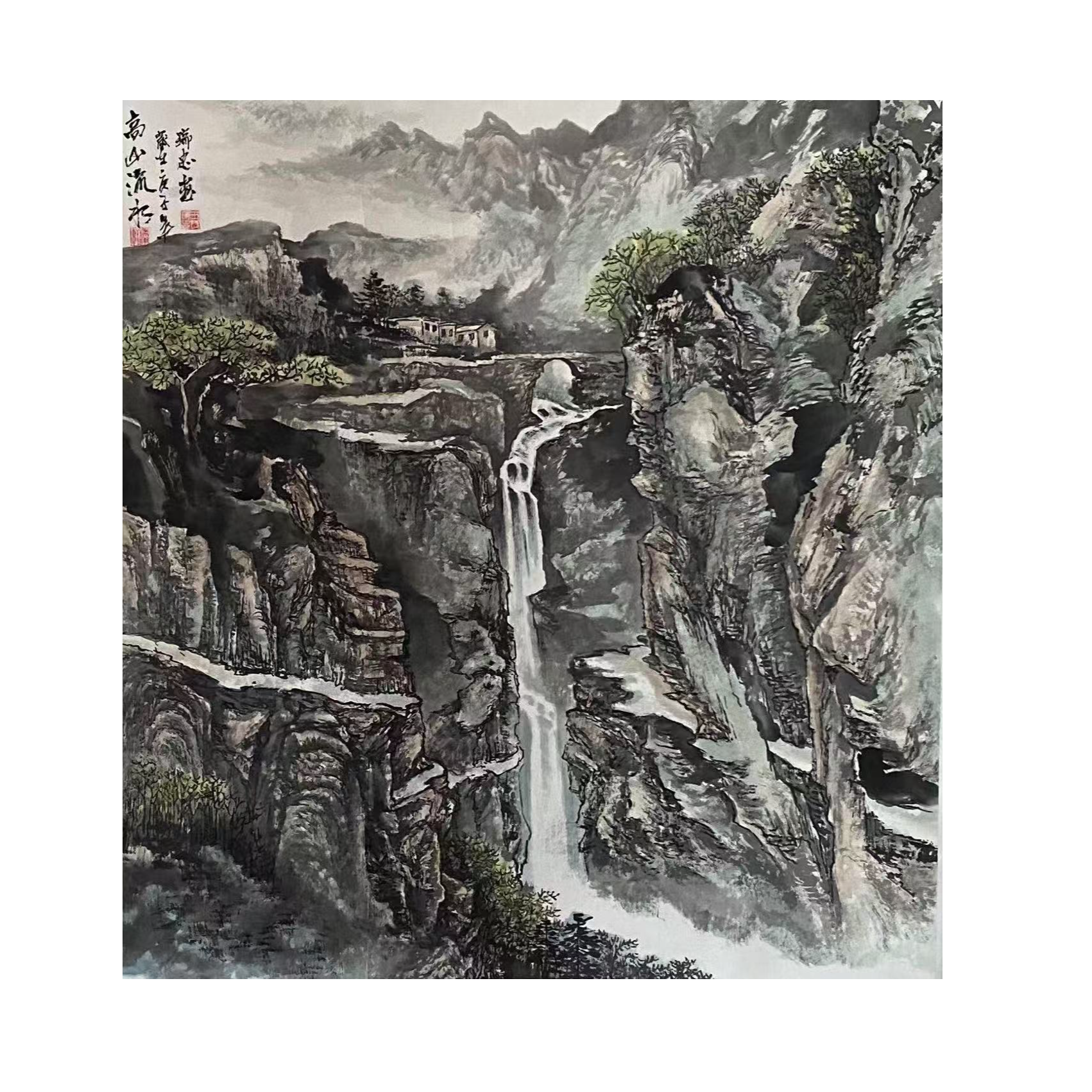 《高山流水》王瑞忠原创作品