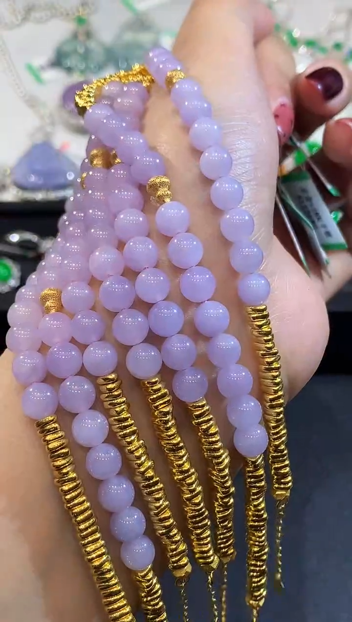 18K金镶嵌手链翡翠多样性发其一