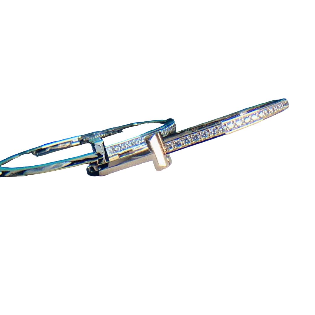 钨金手镯 Ｔ１手镯（Ｖ金高定）