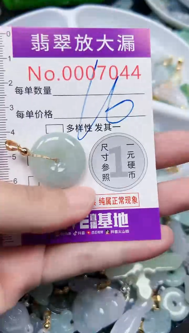 颈饰未镶嵌翡翠7044