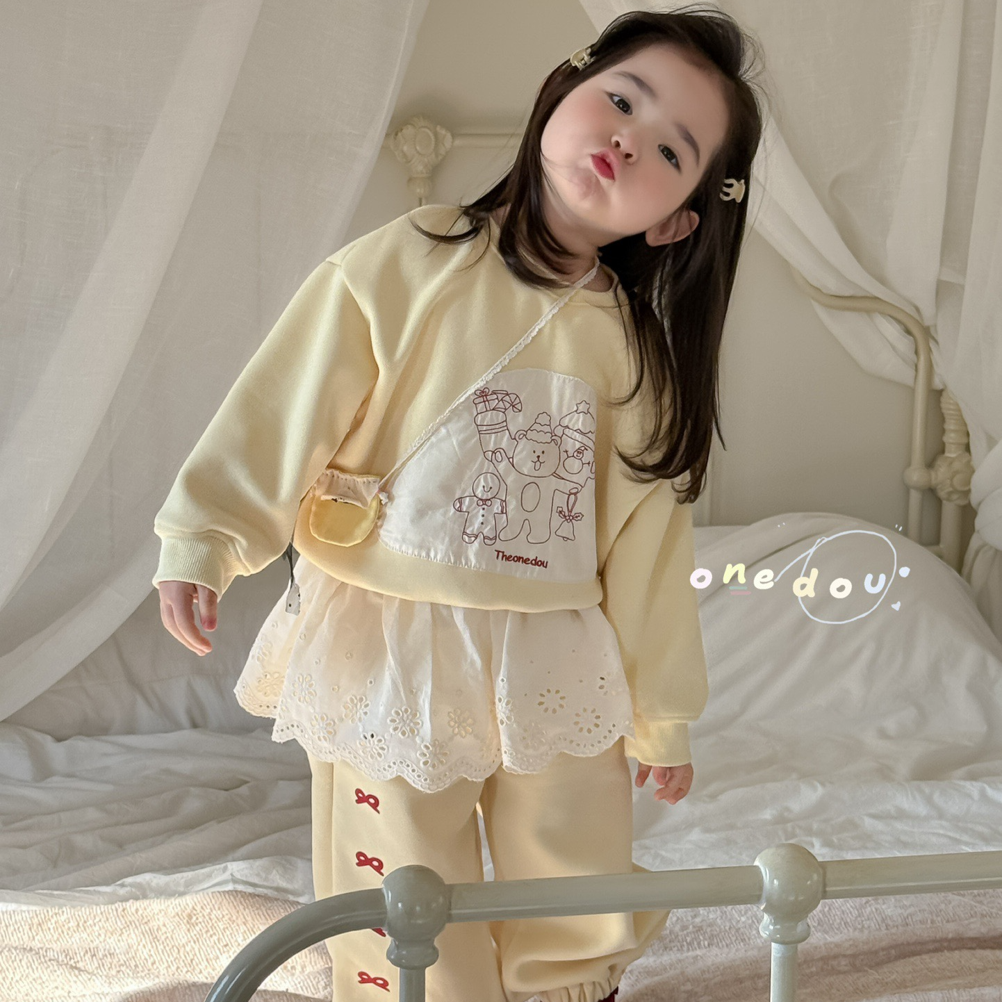 女童春秋季三件套