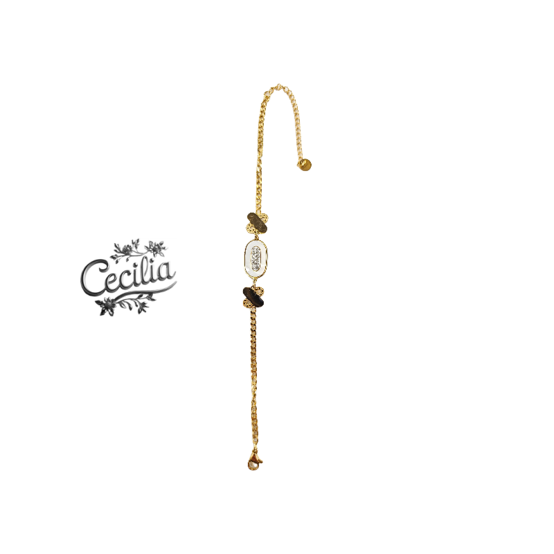 钛钢手链 Cecilia福利款浪漫心链钛钢手链气质百搭款休闲T-S03