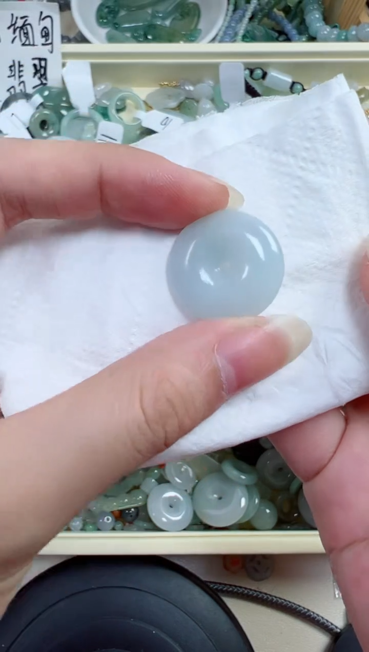 翡翠裸石505号链接，A货翡翠