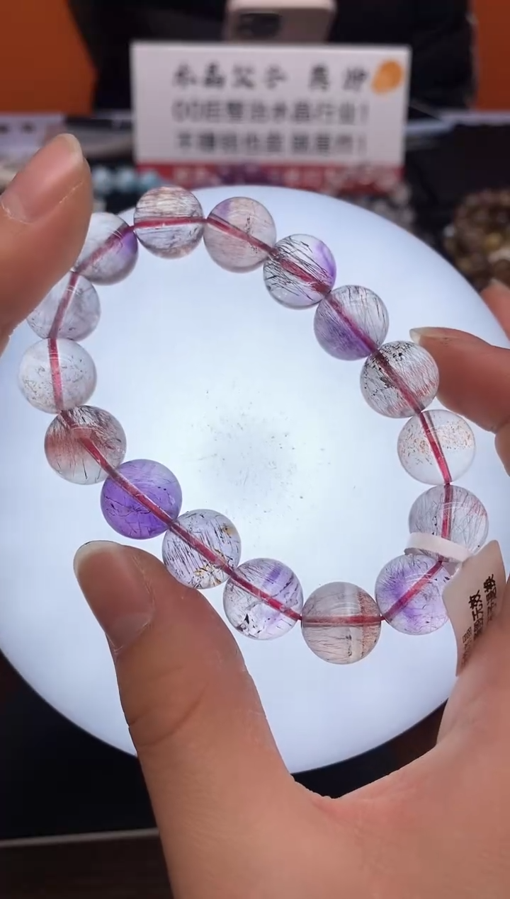 【闪购商品】水晶手串未镶嵌37 仙女超七13mm+