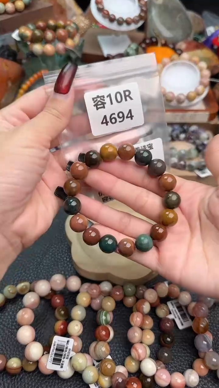 【闪购商品】石英质玉手链未镶嵌10R4694