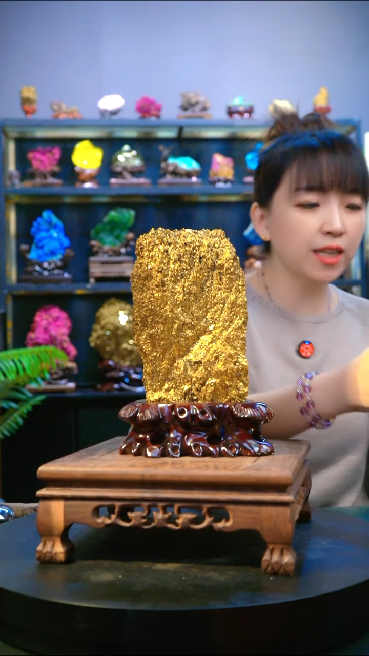 石材精品矿物晶体摆件