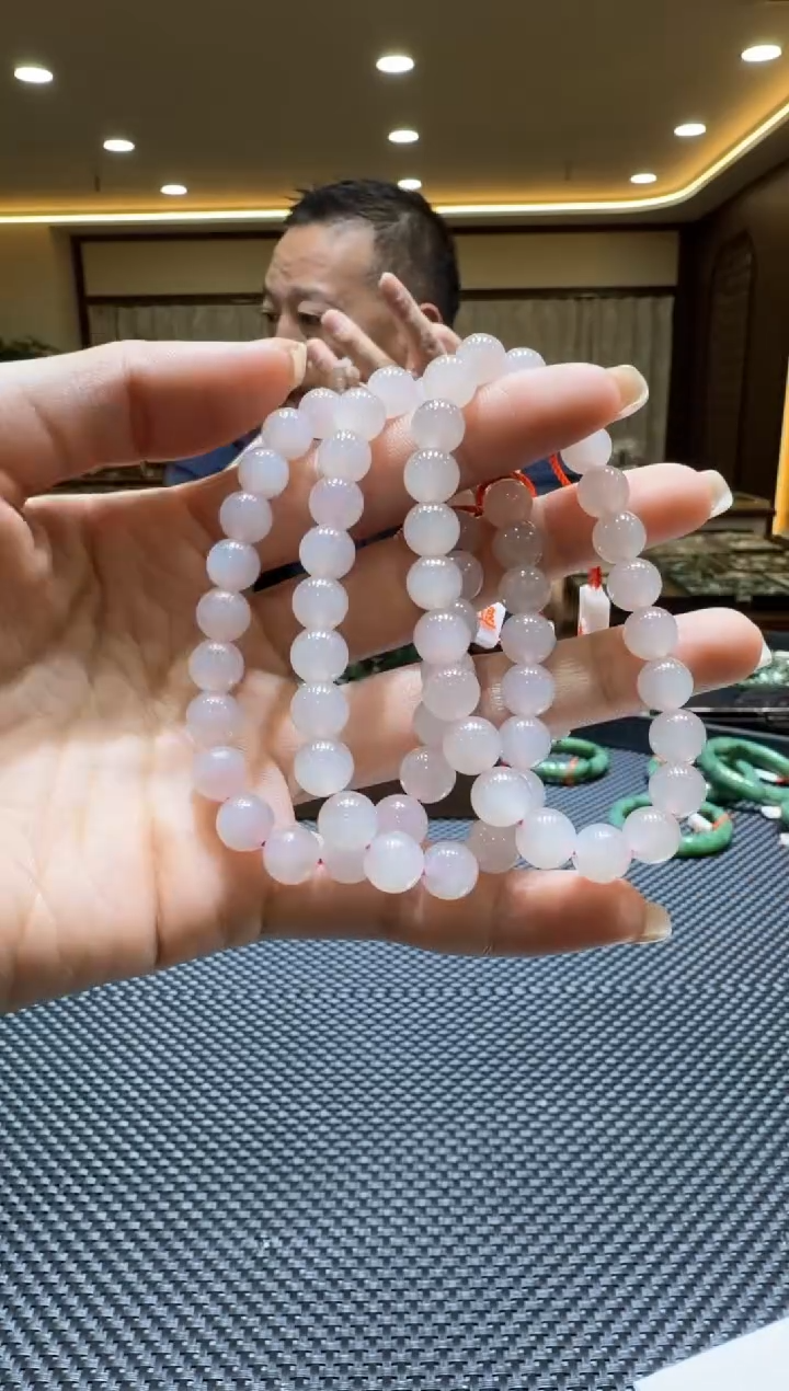 颈饰未镶嵌和田玉手串（多样性发一）7-8