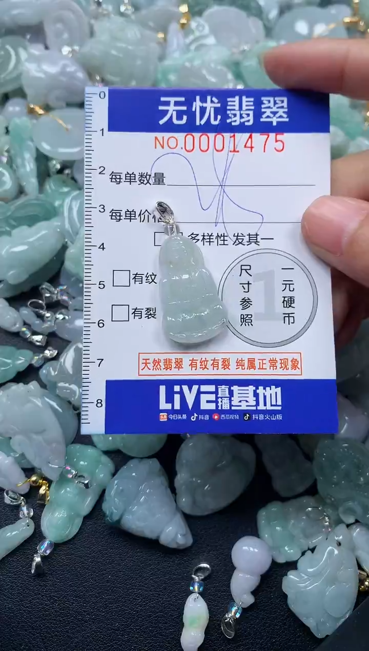 颈饰未镶嵌翡翠1475