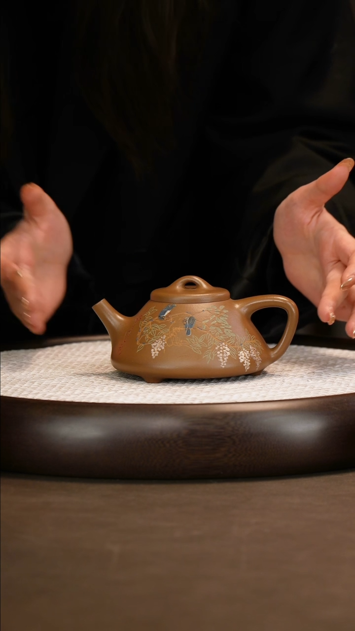 张赦棠 子冶石瓢 血砂段 260c/顾老墨宝/赏盘