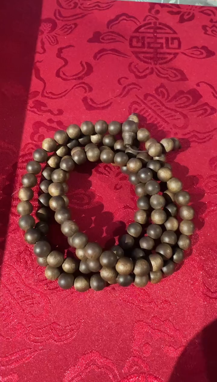 【闪购商品】沉香木手串18白棋楠108 正德高级精美精品