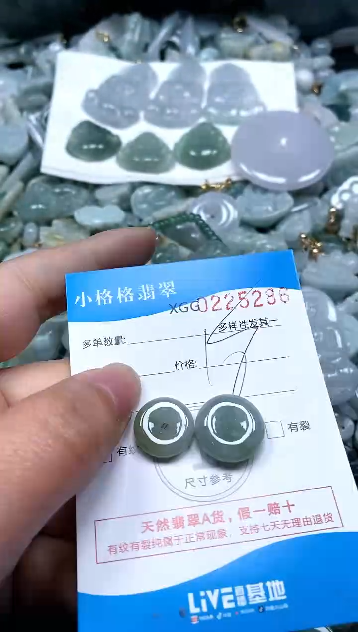 【闪购商品】翡翠颈饰未镶嵌闪购商品0225286