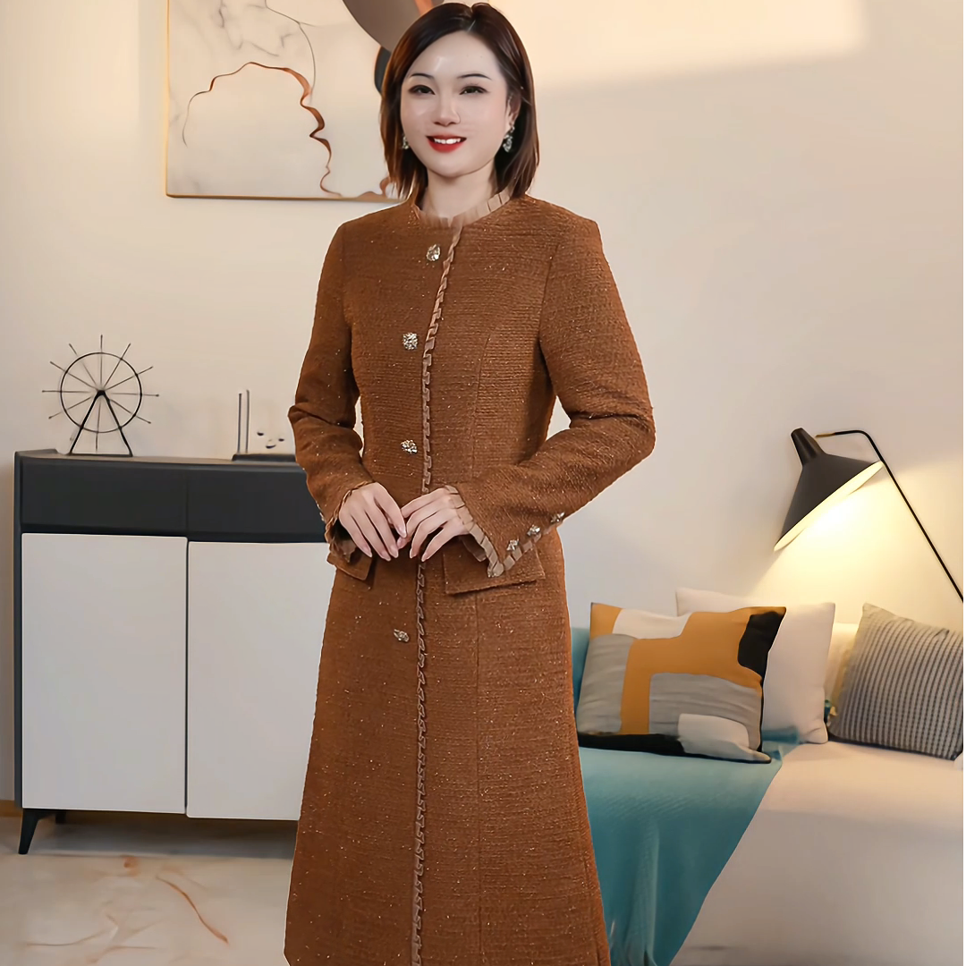 【撤柜清仓】S气质显瘦高腰连衣裙裙子S50