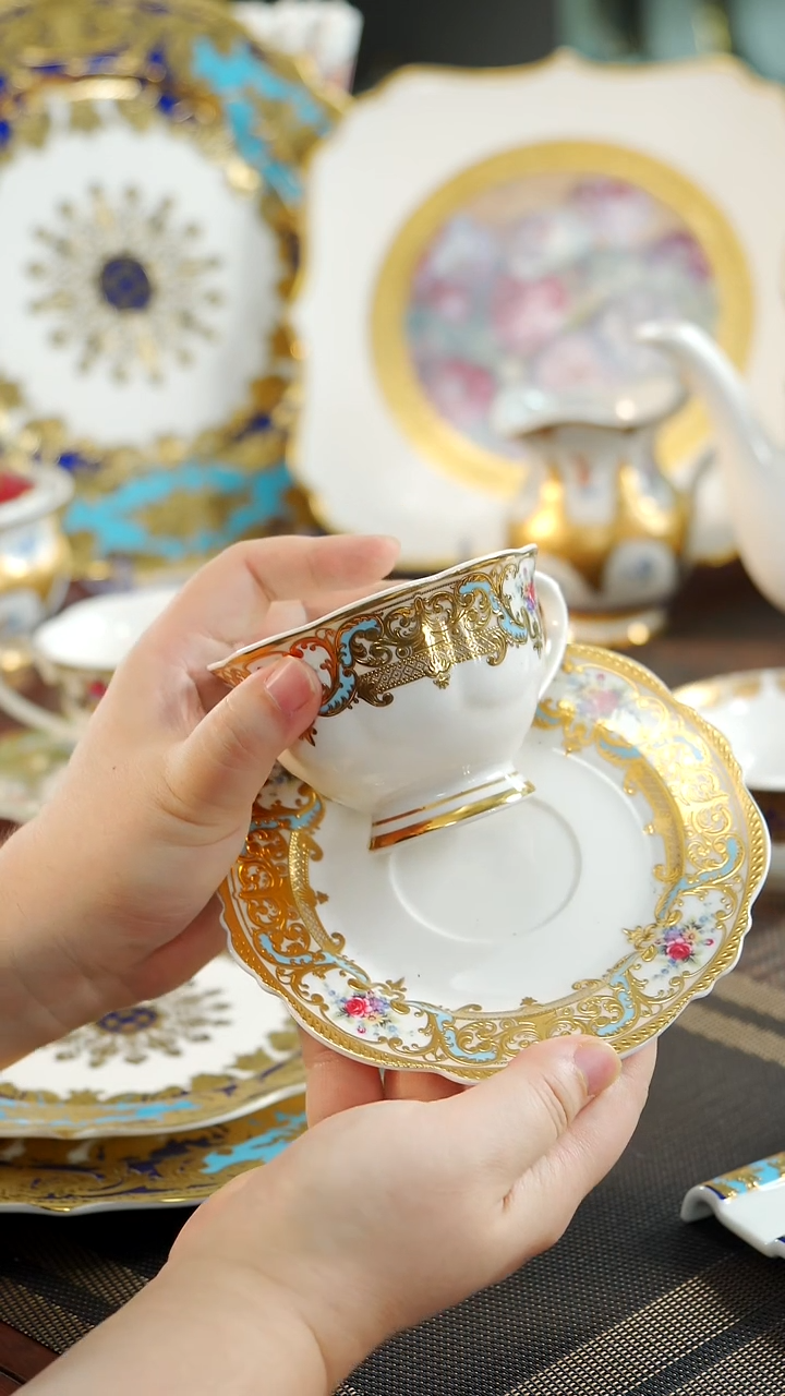 【闪购商品】瓷片200cc咖啡杯碟 2套福利价