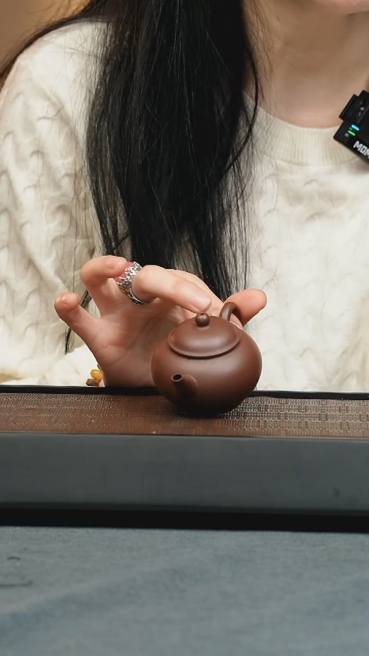 【闪购商品】紫砂茶壶五堂 孟臣水平