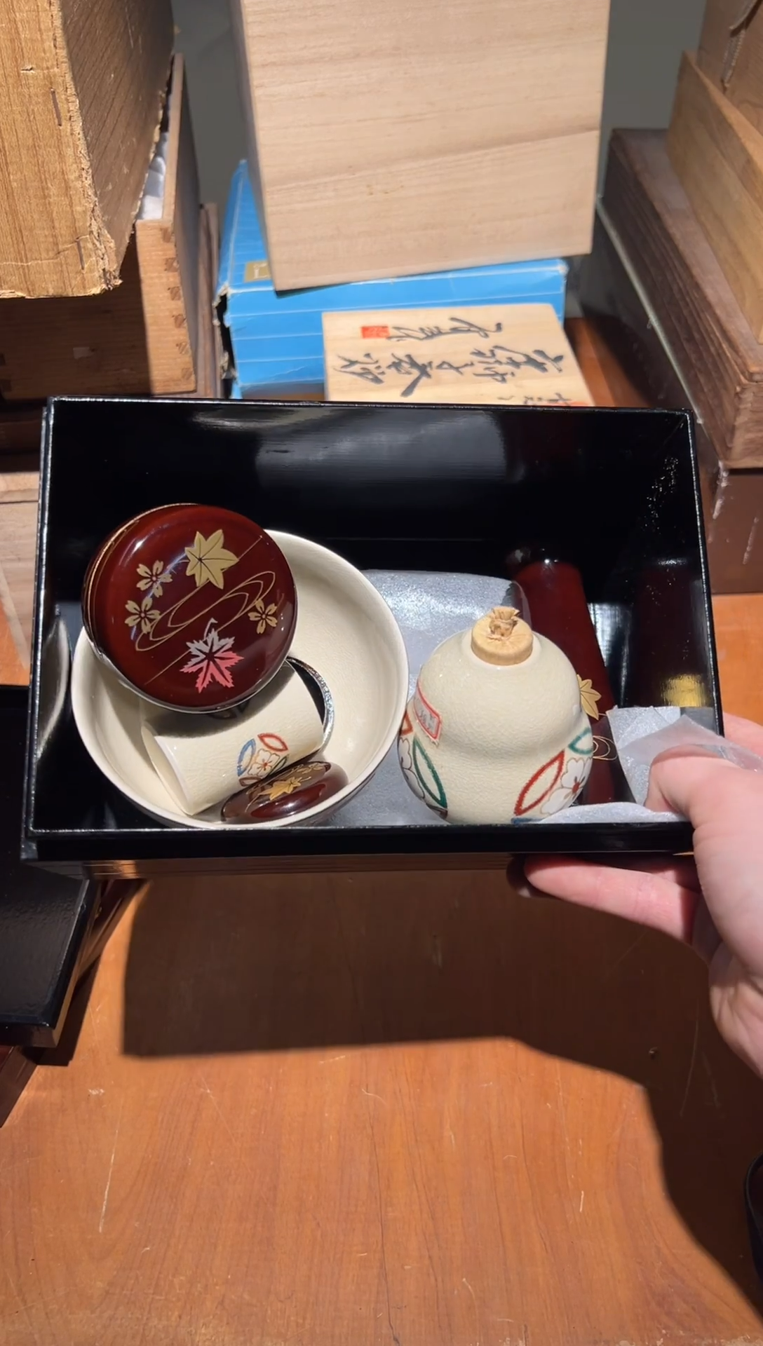 陶瓷A2978陶瓷中古周边/盒子瑕疵