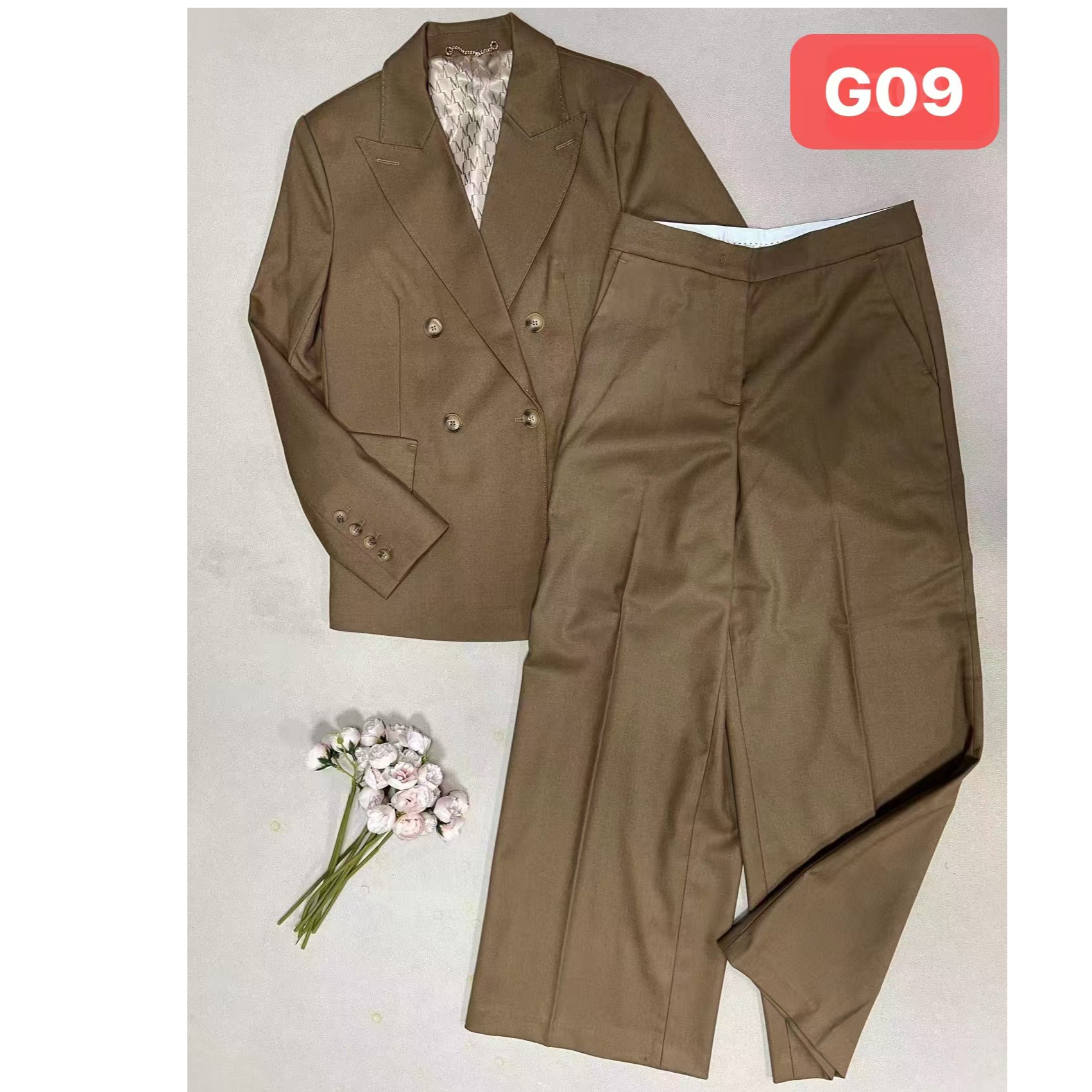 GXO春秋新款轻奢高定时尚西装套装LZ24737