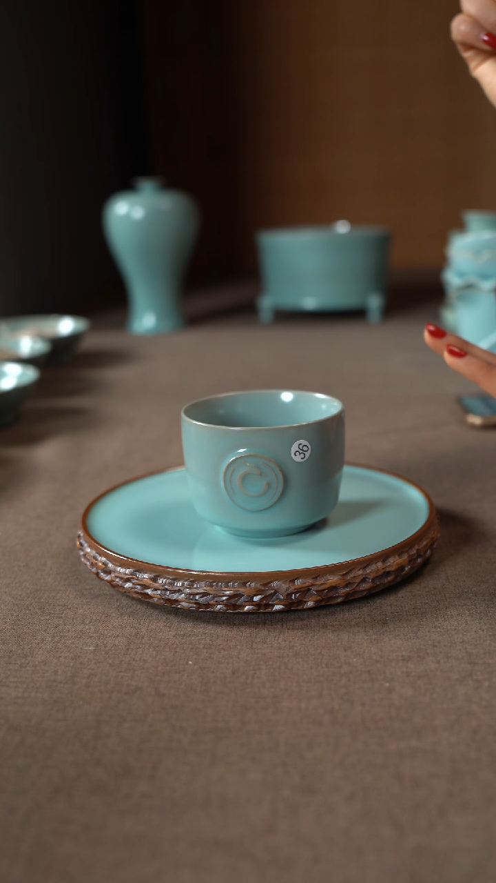 【闪购商品】汝瓷主人杯碗壶瓶樽洗