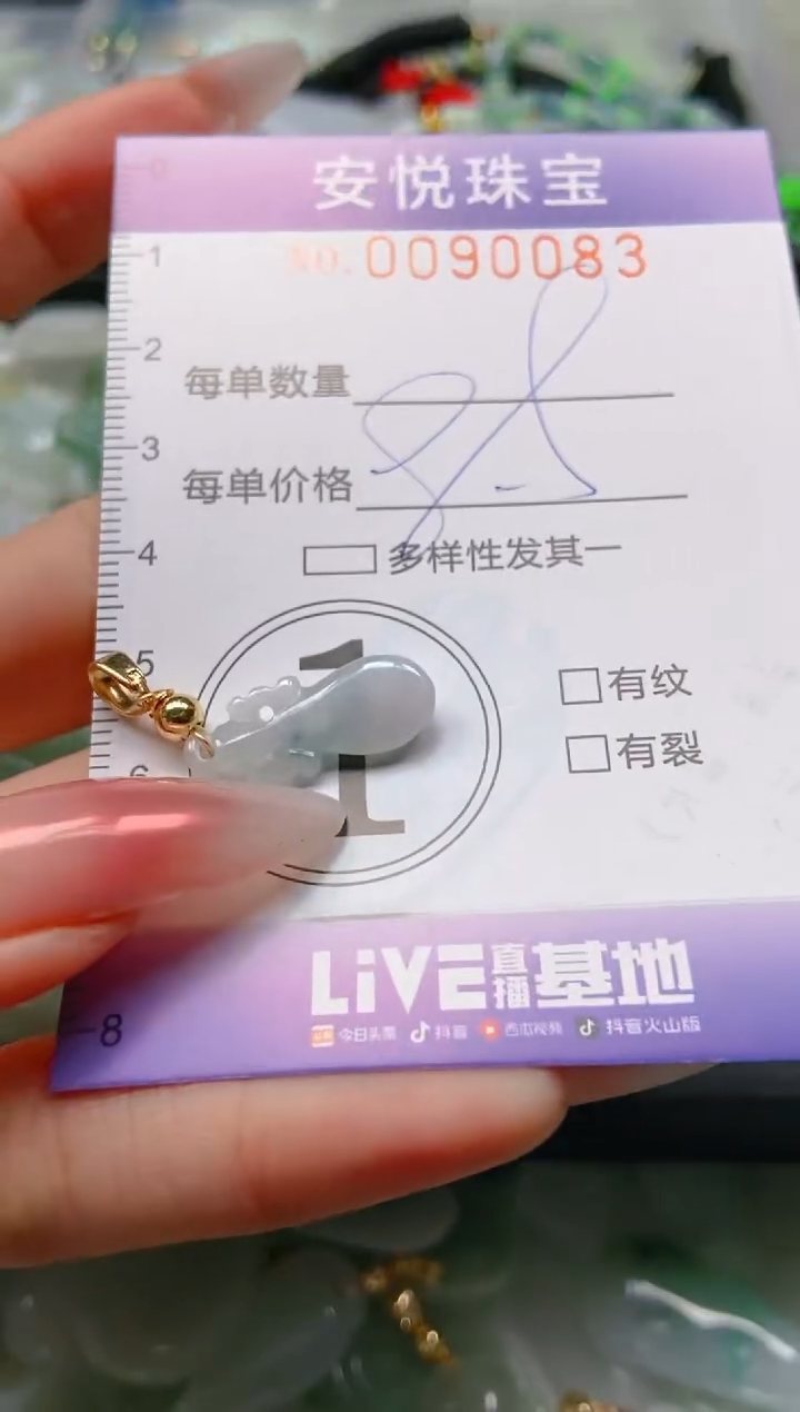 【闪购商品】翡翠颈饰未镶嵌闪购0090083