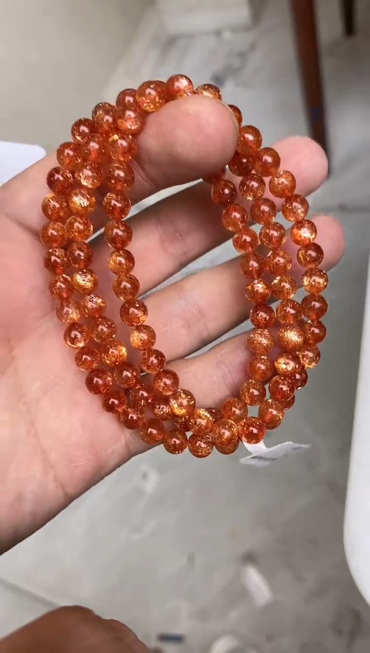 未镶嵌手链日光石手链