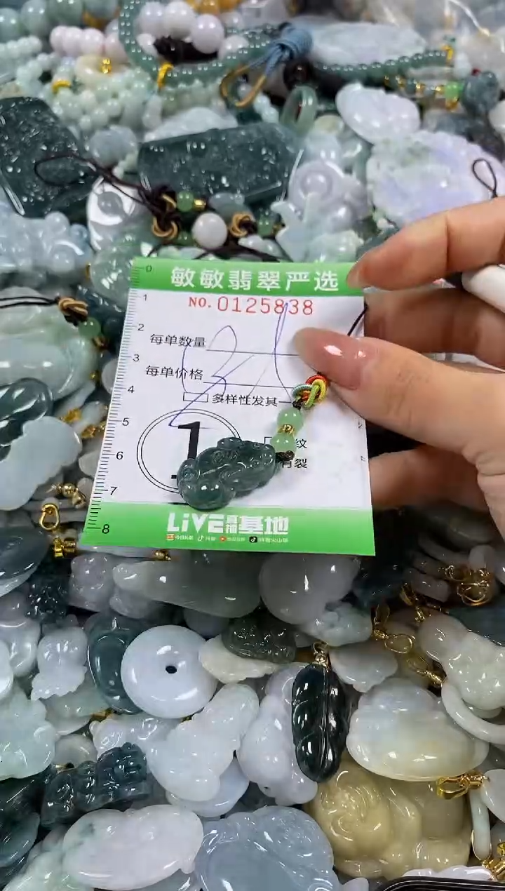 【闪购商品】翡翠颈饰未镶嵌闪购0125838多样性发其一