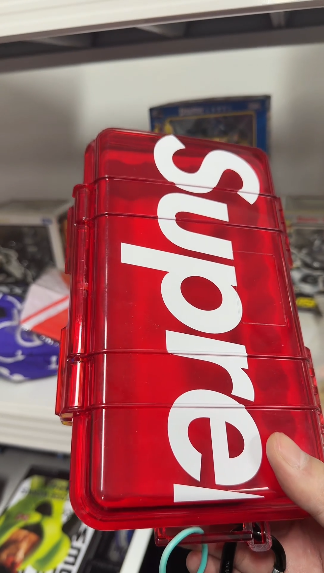 静态1sup红色透明盒