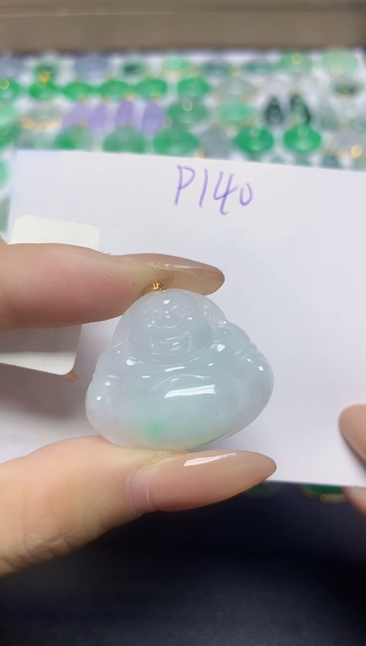 颈饰未镶嵌翡翠天然缅甸翡翠A货翡翠百元以上9元证书费自理