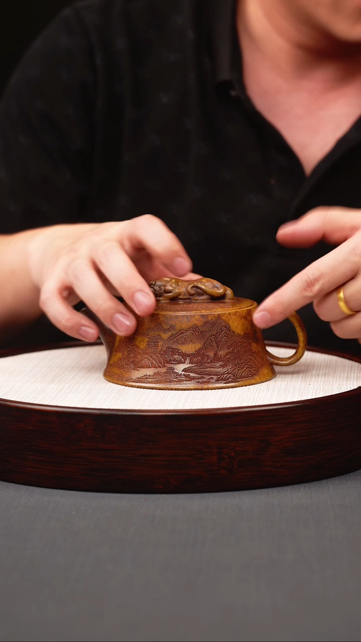 茶壶紫砂龙骨金砂卧虎藏龙