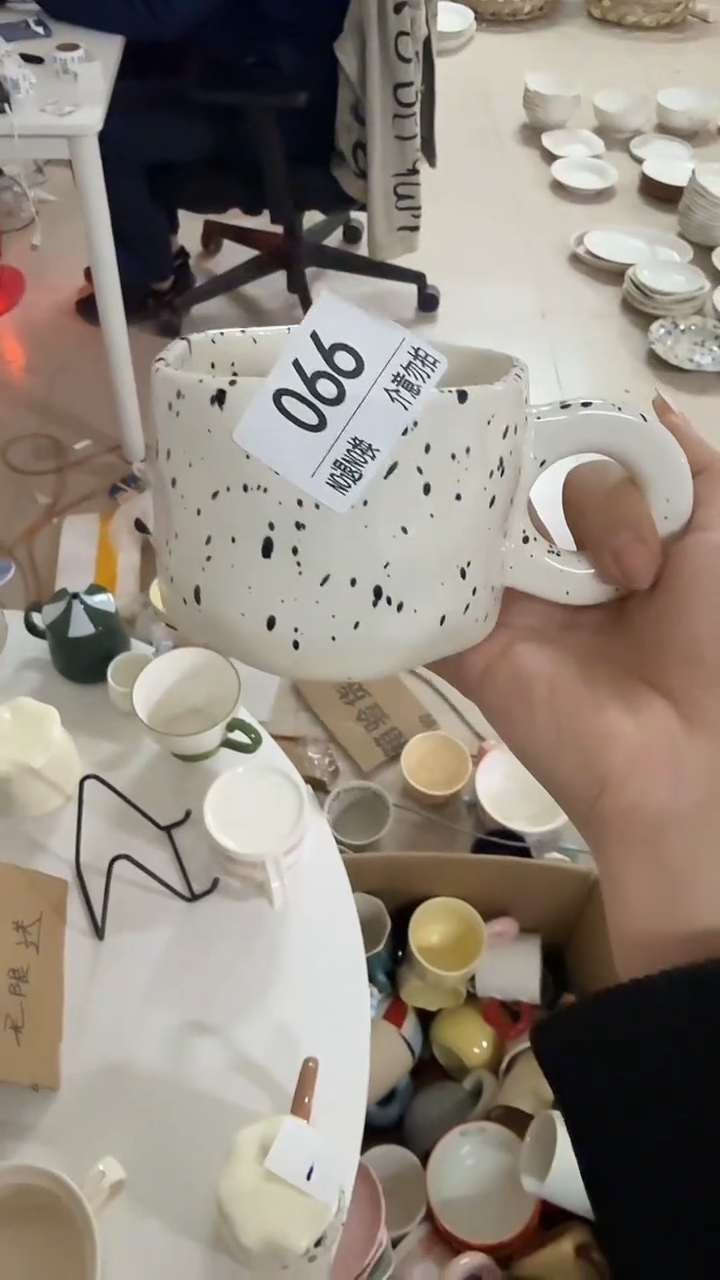 陶瓷手柄款微瑕四单包邮066