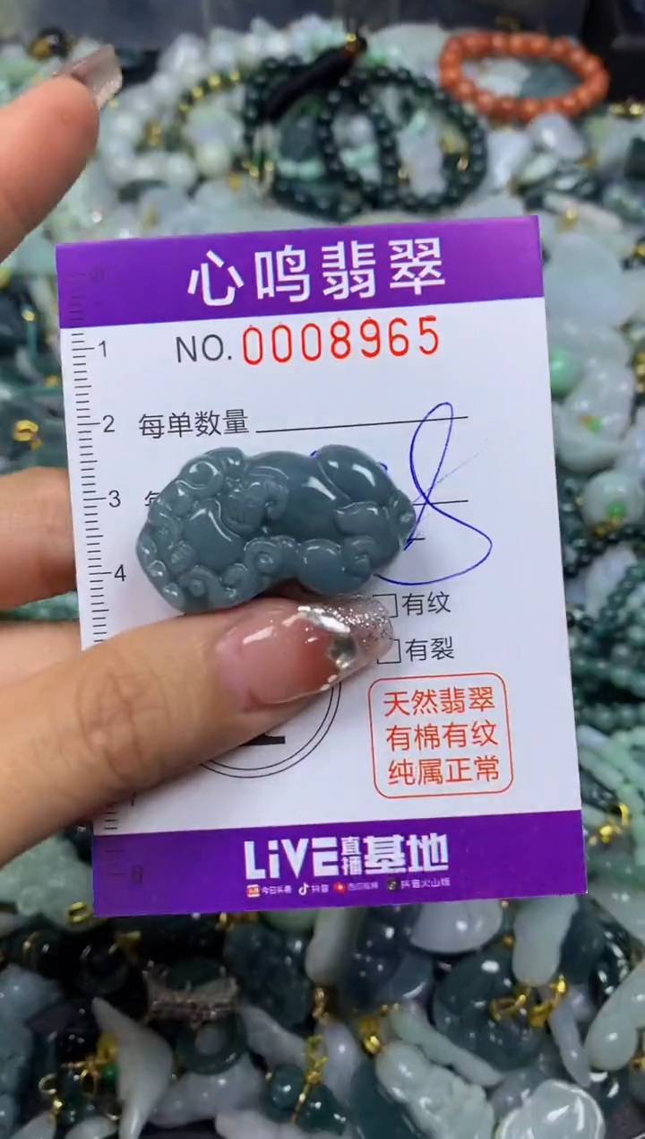 【闪购商品】翡翠颈饰未镶嵌闪购008965