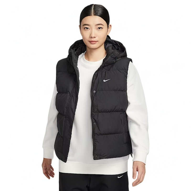【利和体育】NIKE 女子运动时尚休闲保暖羽绒马甲外套IH1010-010