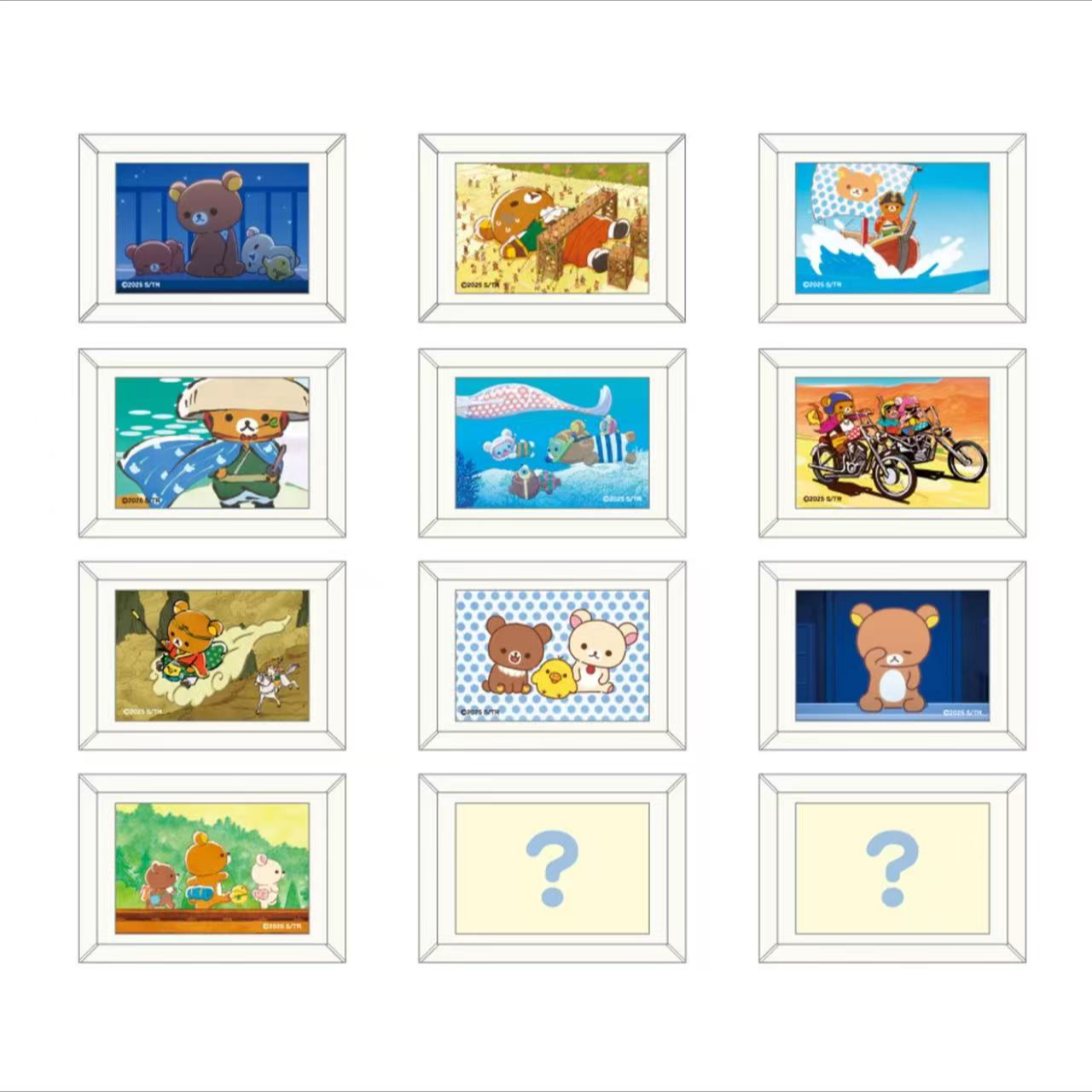 【轻松熊】相框冰箱贴盲盒