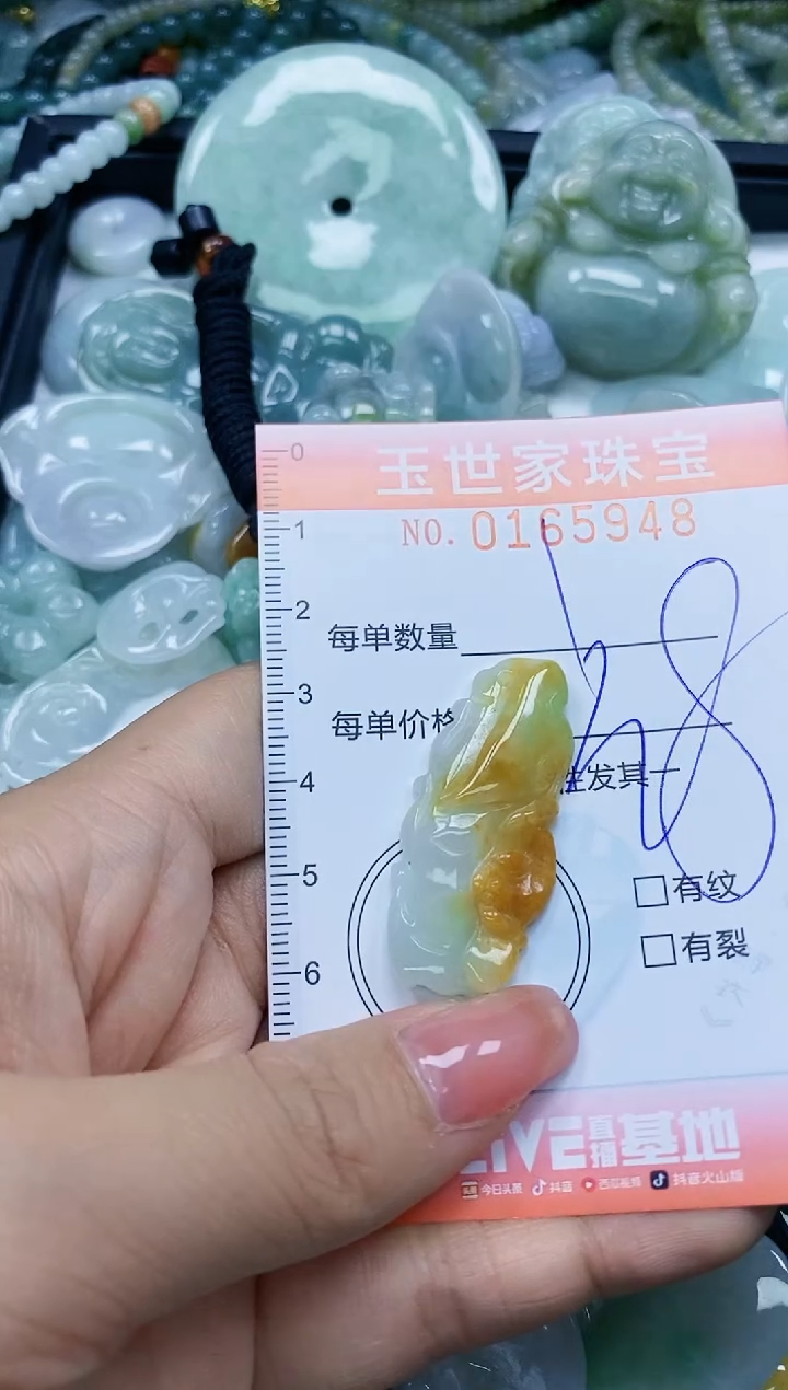 【闪购商品】翡翠颈饰未镶嵌闪购0165948