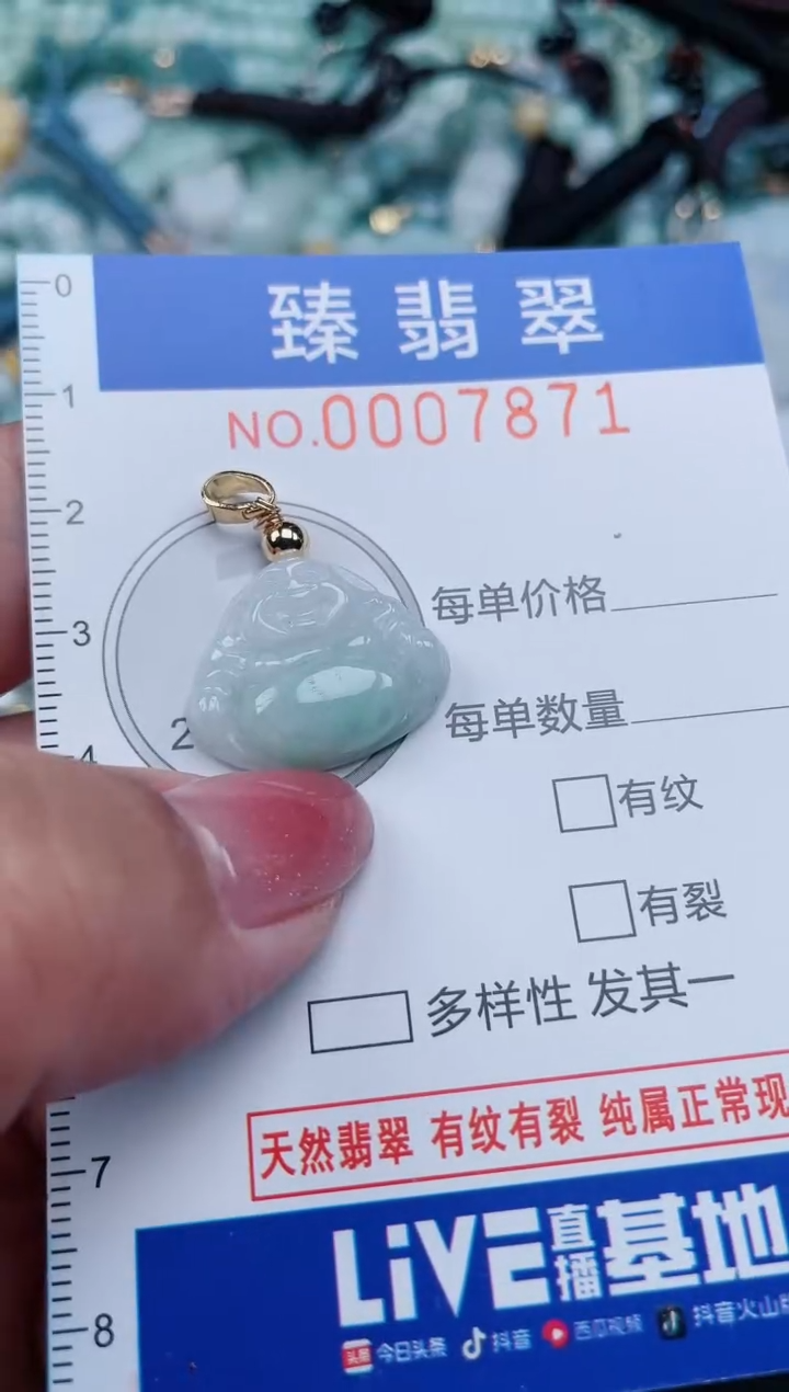 【闪购商品】翡翠颈饰未镶嵌.0007871