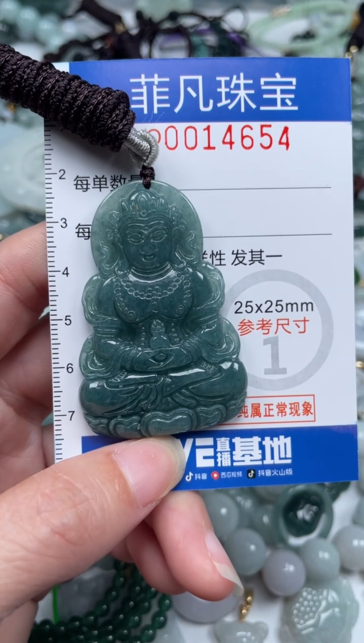 颈饰未镶嵌翡翠14654