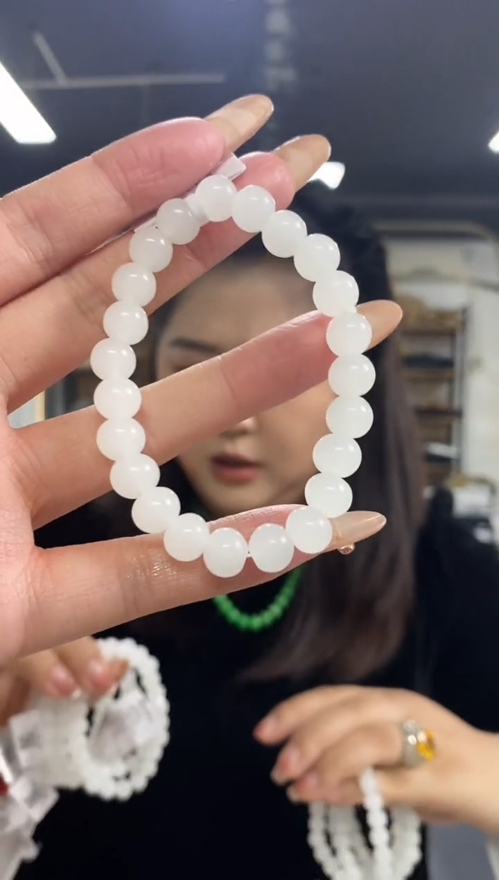 【闪购商品】玛瑙/玉髓手串未镶嵌多样性发其一颜色微差