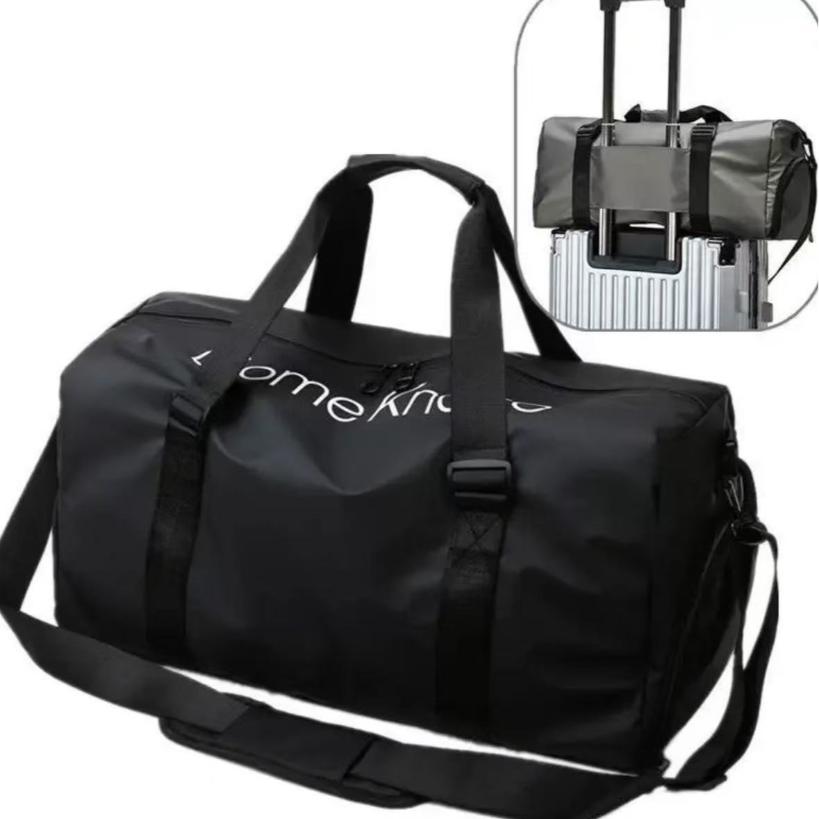 防水男款包拉杆箱手提包装衣服健身包干湿分离运动背包