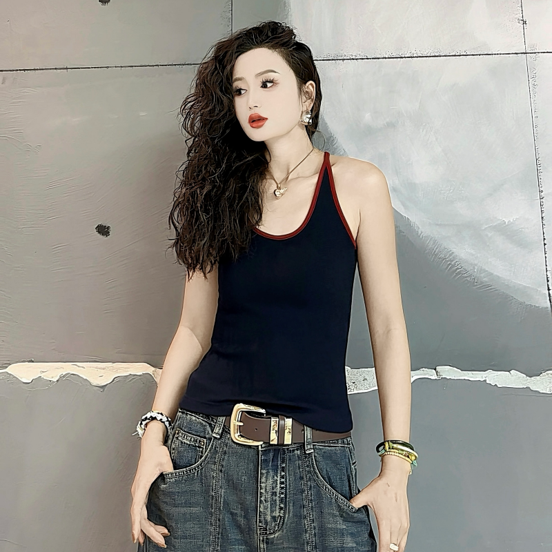 亿火25防震瑜伽服背心女一体式修身显瘦训练内衣外穿健身长款2703