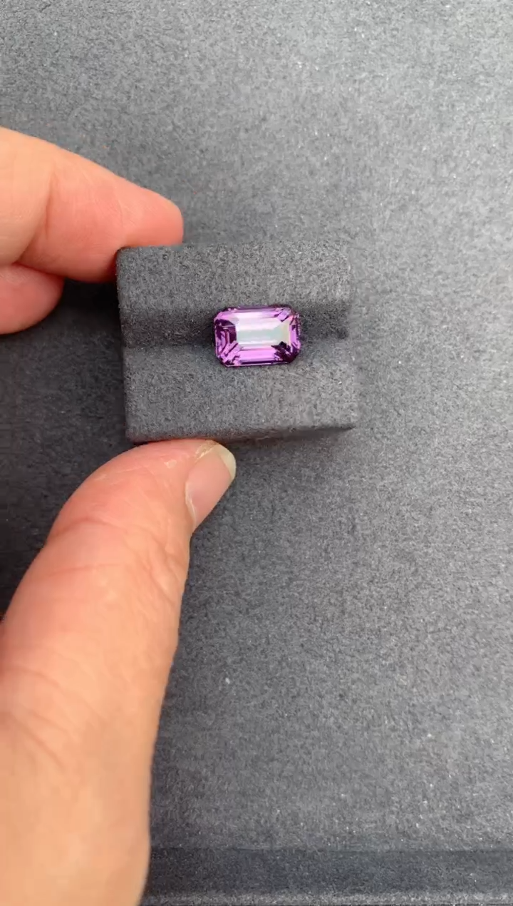 【闪购商品】尖晶石裸石未镶嵌4.1ct紫尖晶