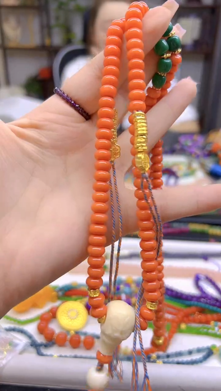 玛瑙/玉髓毛衣链未镶嵌DIY款X678