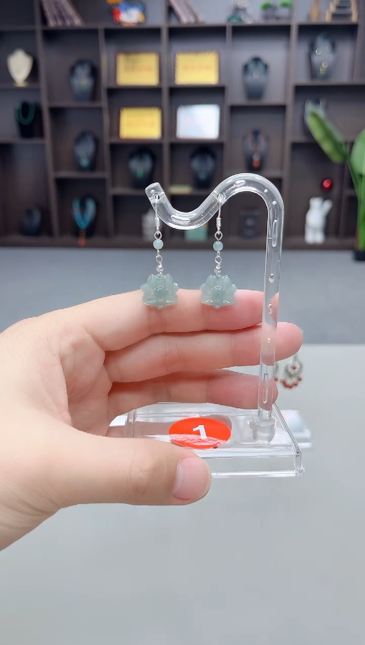 未镶嵌翡翠耳饰X06