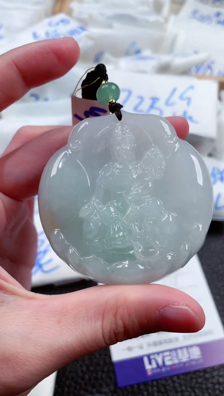 【闪购商品】翡翠颈饰未镶嵌00000930普贤