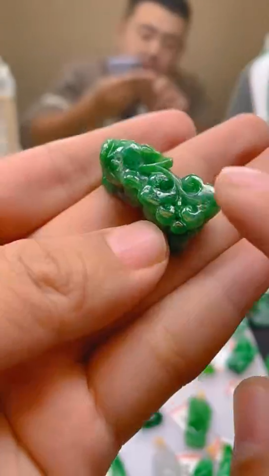 【闪购商品】翡翠颈饰未镶嵌皮丘