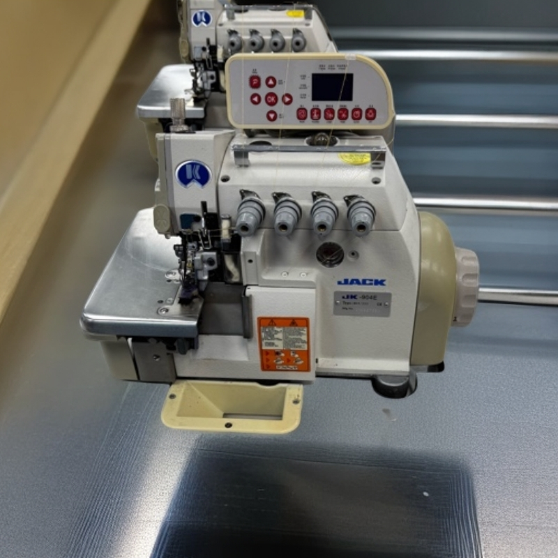 8新  杰克全电脑自动剪线调速四线五线家用工业锁边机可密拷轻巧