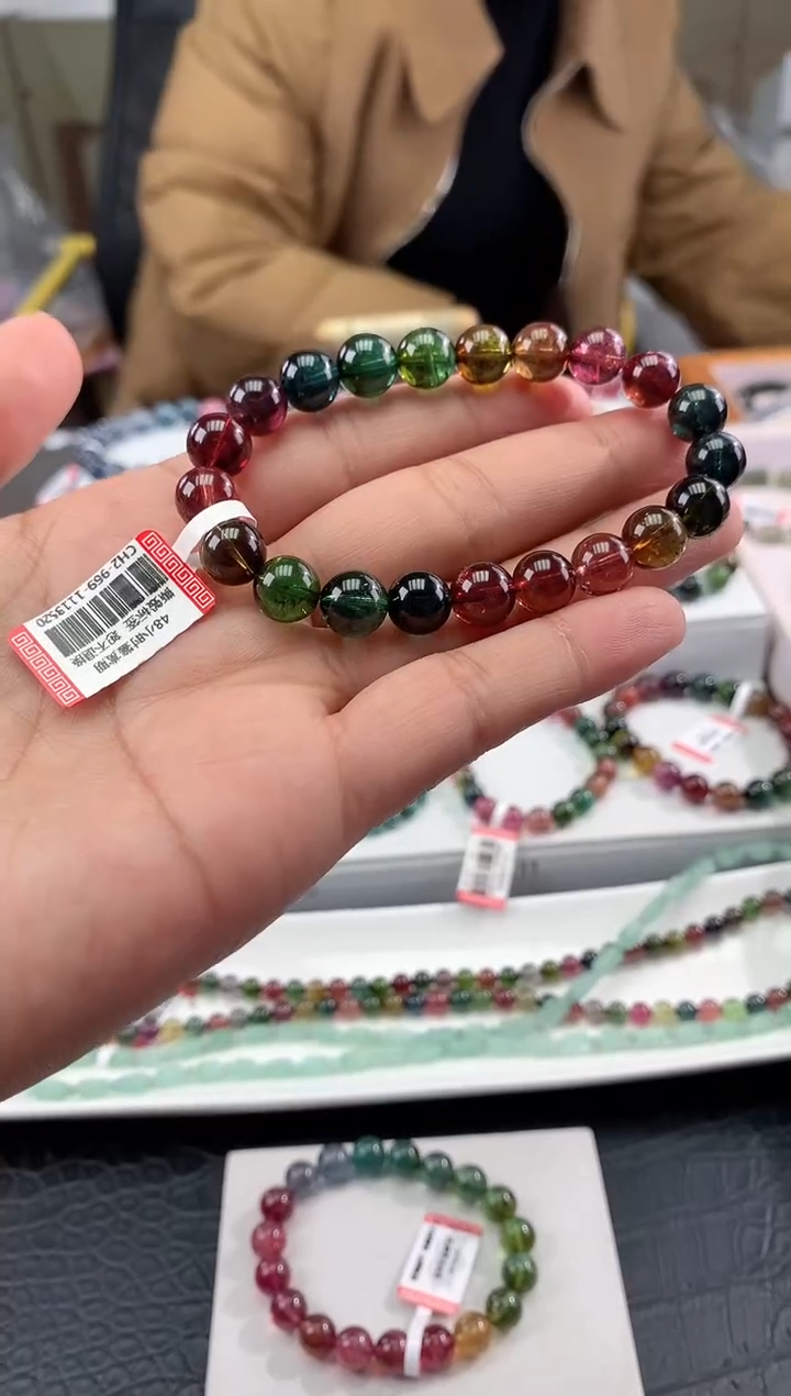 【闪购商品】手串未镶嵌碧玺多样性发一条