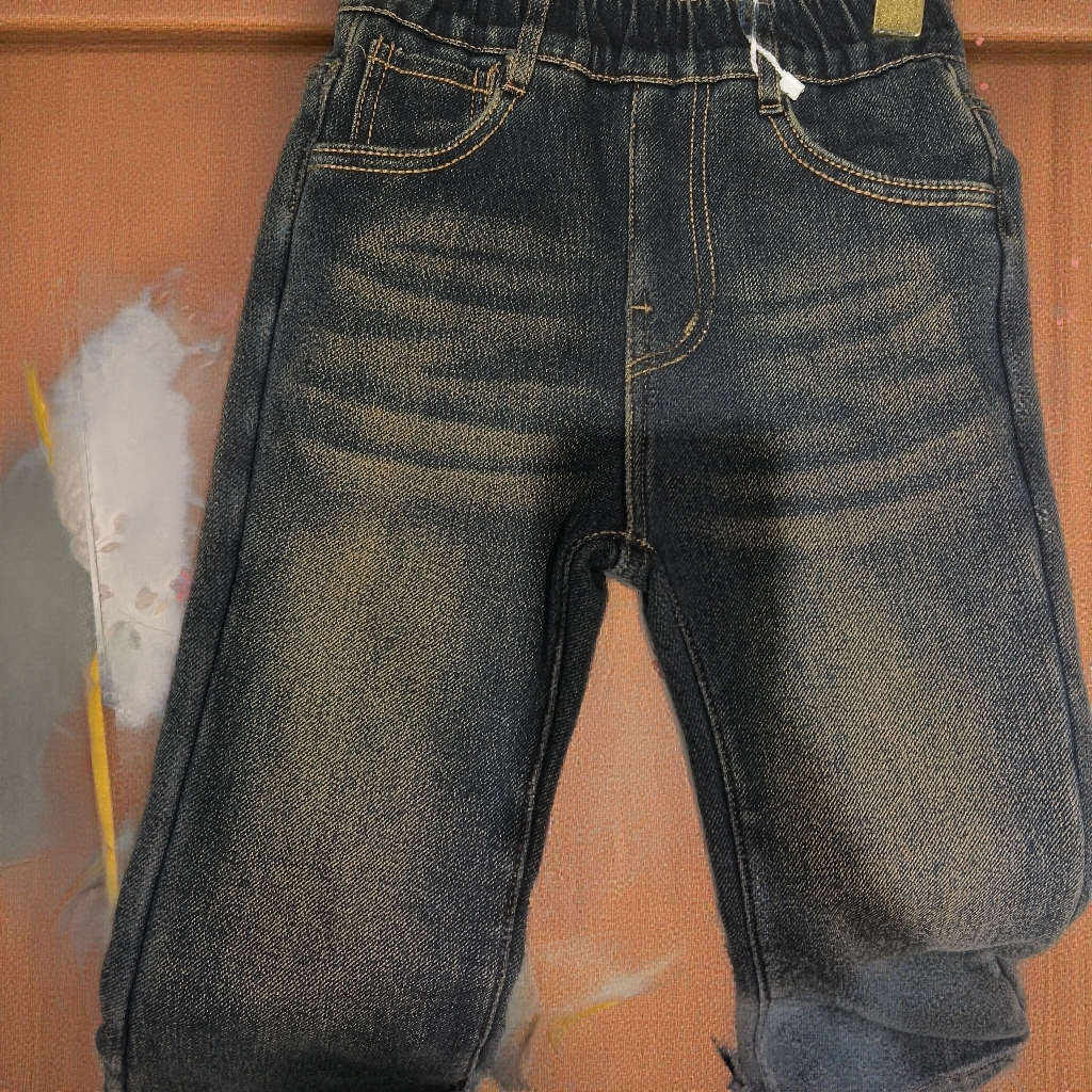 2025冬款加绒时尚牛仔裤