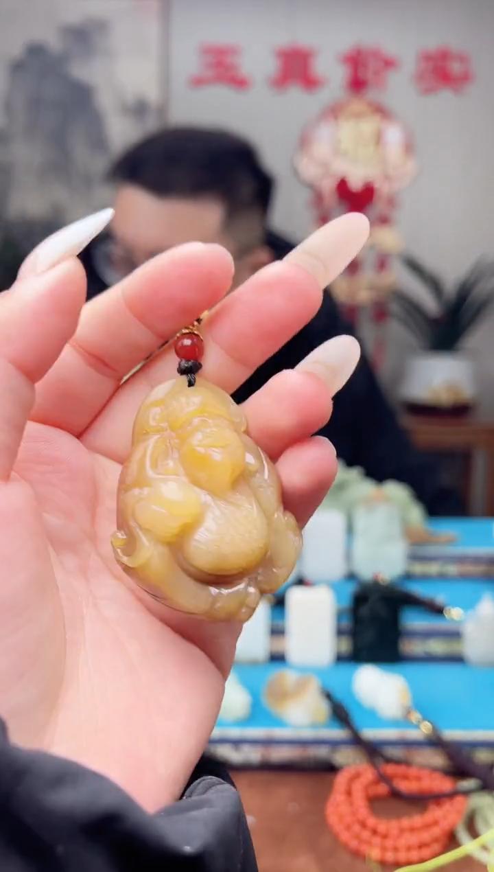 【闪购商品】和田玉挂件未镶嵌1